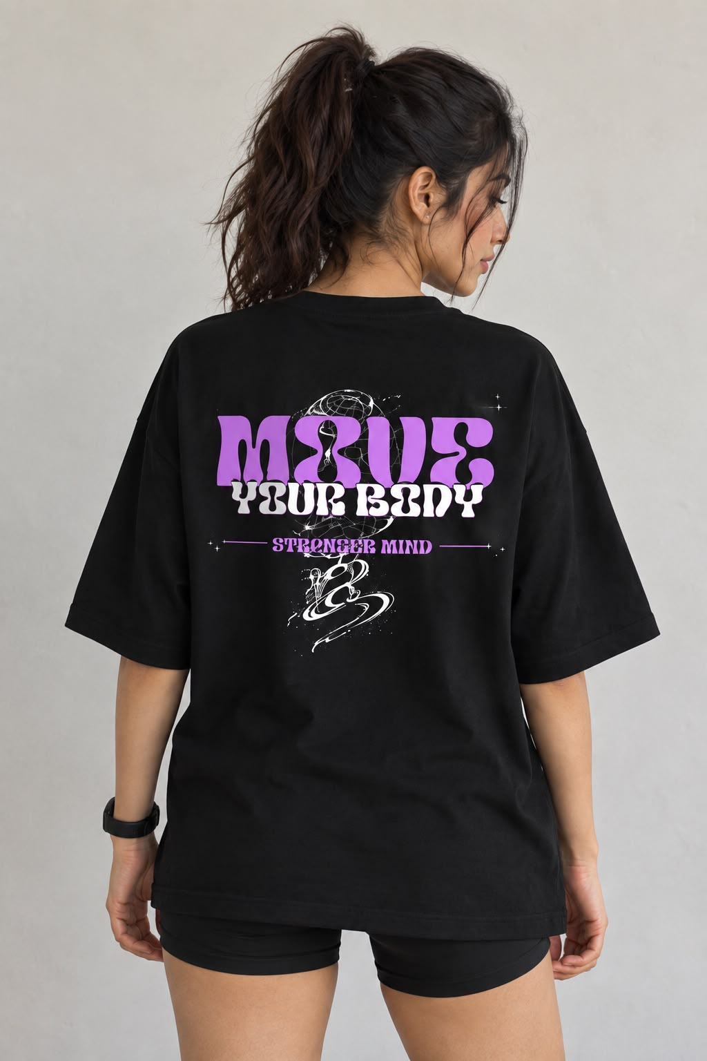 ASCEND Move Your Body Oversized T-Shirt