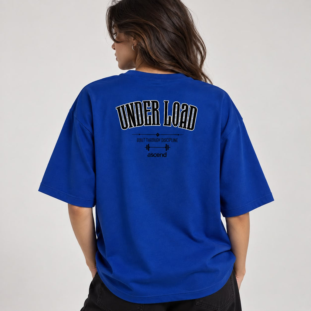 UNDER LOAD Oversized Unisex T-Shirt.