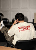 STRONGER THINGS Graphic Unisex Oversized T-shirt.