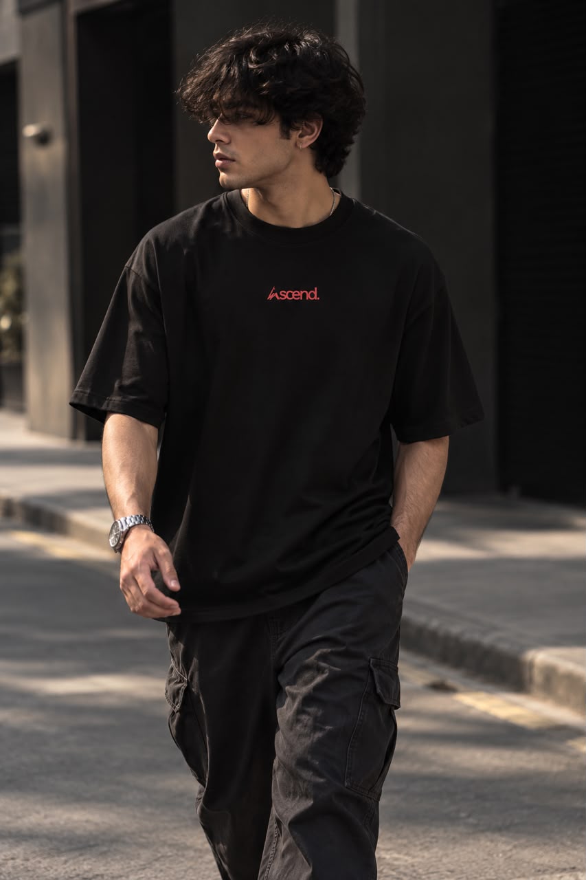 STRONGER THINGS Graphic Unisex Oversized T-Shirt.
