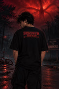 STRONGER THINGS Graphic Unisex Oversized T-Shirt.
