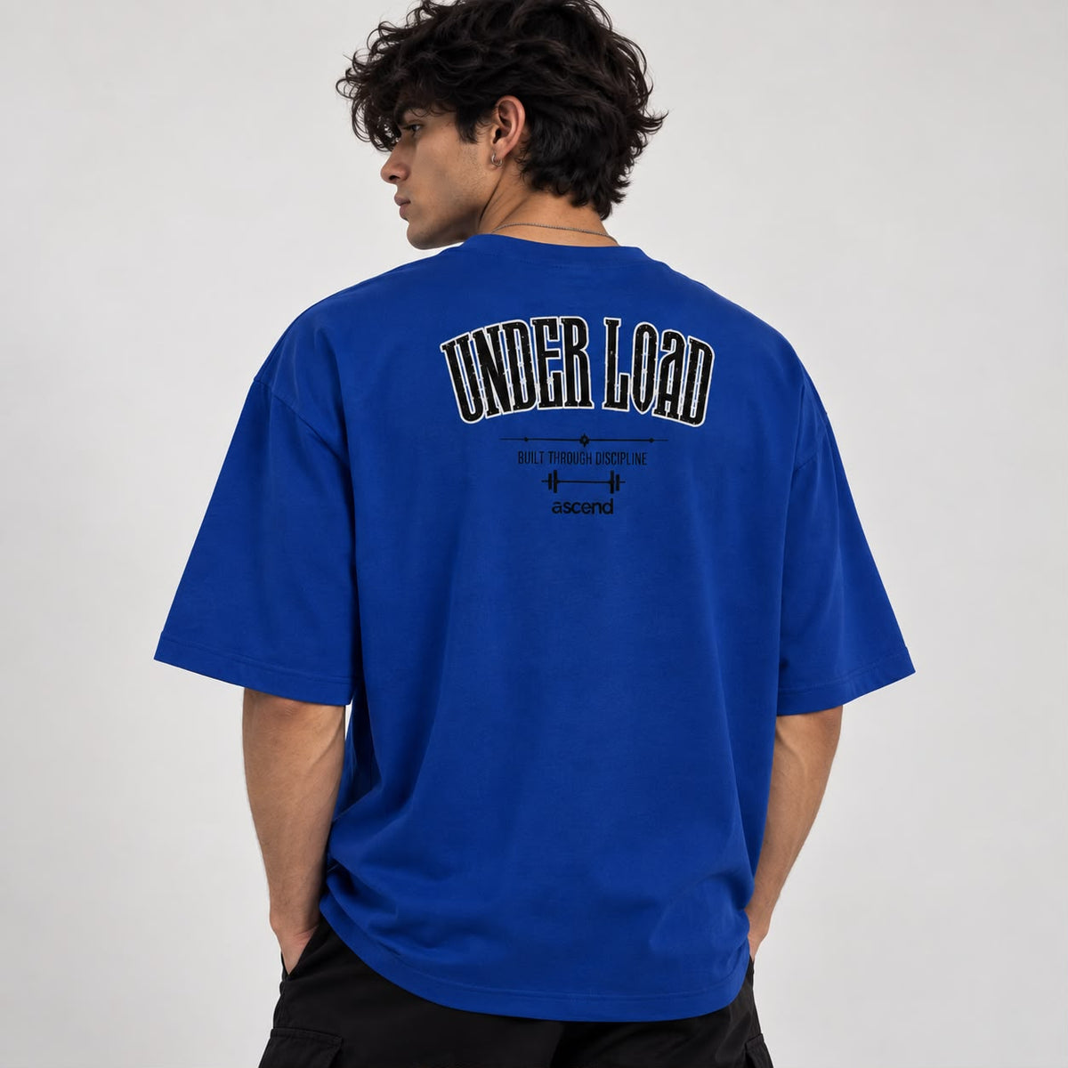 UNDER LOAD Oversized Unisex T-Shirt.