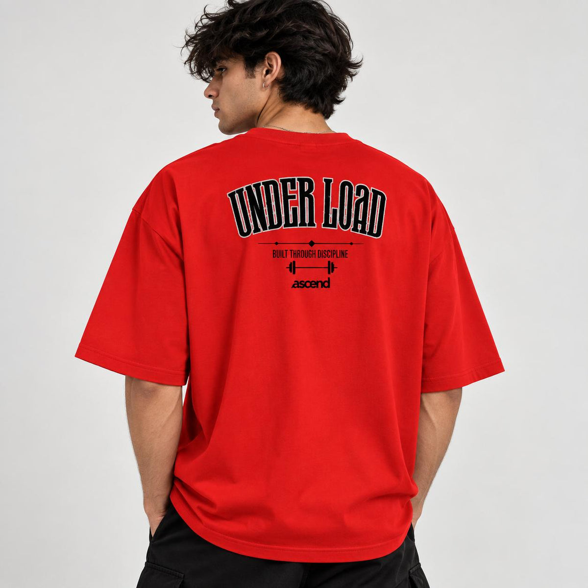 UNDER LOAD Oversized Unisex T-Shirt.